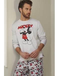 Pijama Cro M/Larga Mickey