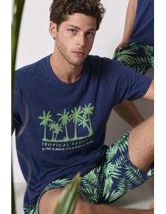 Pijama Cro M/C Admas Tropical