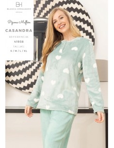 Pijama Sra M/Larga Muflon...