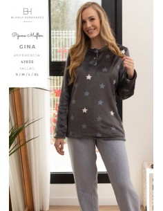 Pijama Sra M/Larga Muflon Gina