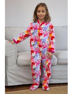 Pijama Pelele Manta Gatitas