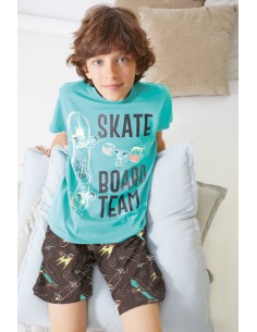 Pijama Niño M/C P/C Skateboard