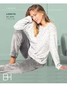 Pijama Sra M/Larga Coralina Loreto