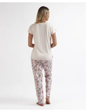 Pijama Mujer M/C P/Largo 2