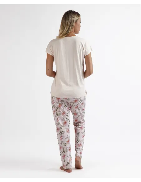 Pijama Mujer M/C P/Largo