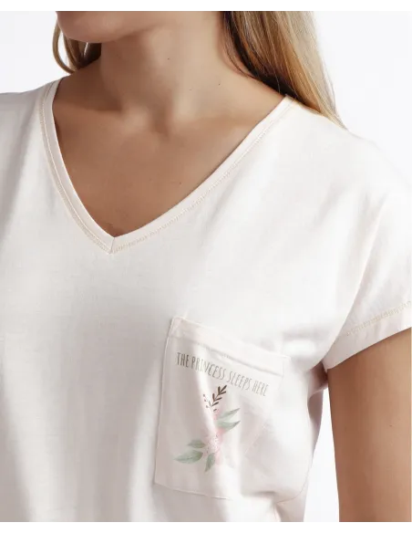 Pijama Mujer M/C P/Largo