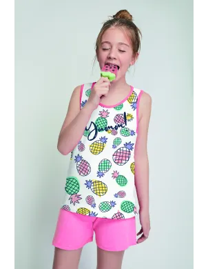 Pijama Niña Tirantes P/C Pineapple