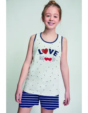 Pijama Niña Tirantes P/C Love Mood