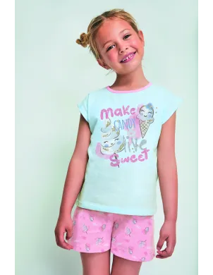 Pijama Niña M/C P/C Live Sweet