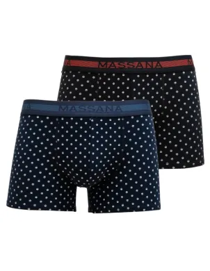 Pack 2 Boxers Estampado "Topos"