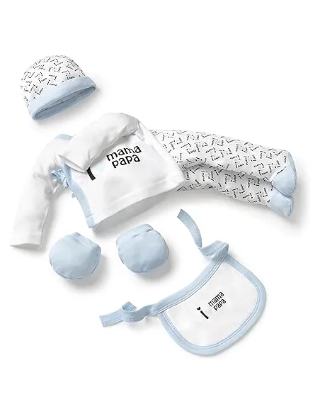 Pack Regalo Recien Nacido 5 Pzas Love Papa Mama