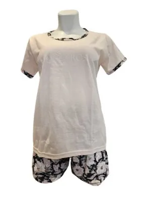 Pijama Sra M/C Estampado 100% Algodon 2
