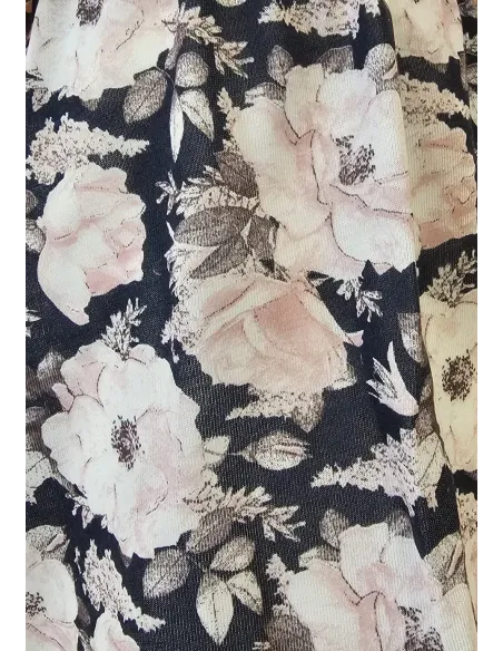 Pijama Sra M/C Estampado 100% Algodon