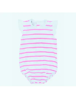 Pelele Tirantes Bebe Volantes Rayas