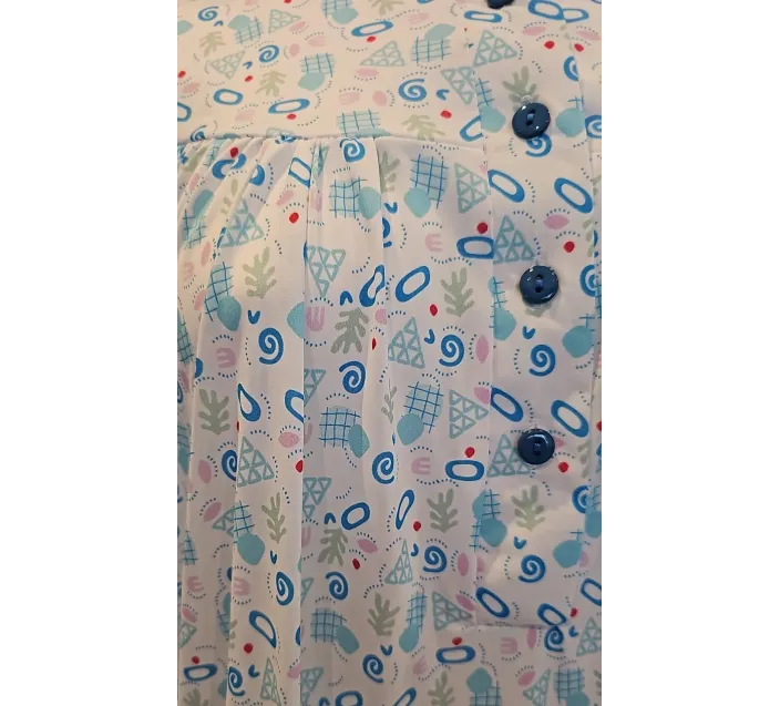 Camison Sra M/Corta Geometrico