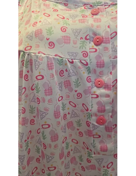 Camison Sra Verano Poliamida Geometrico