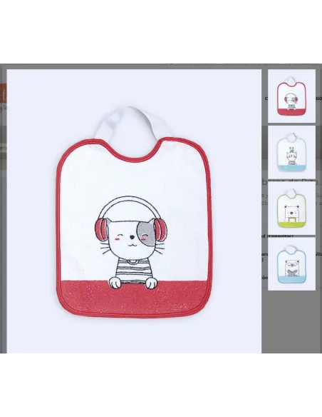 Babero Estampado Elastico