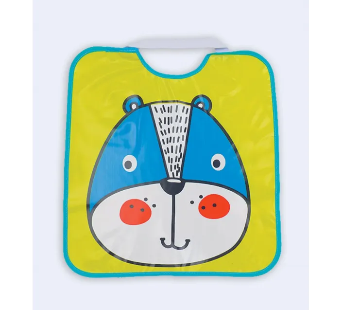 Babero Estampado Guarderia Pvc Bolsillo