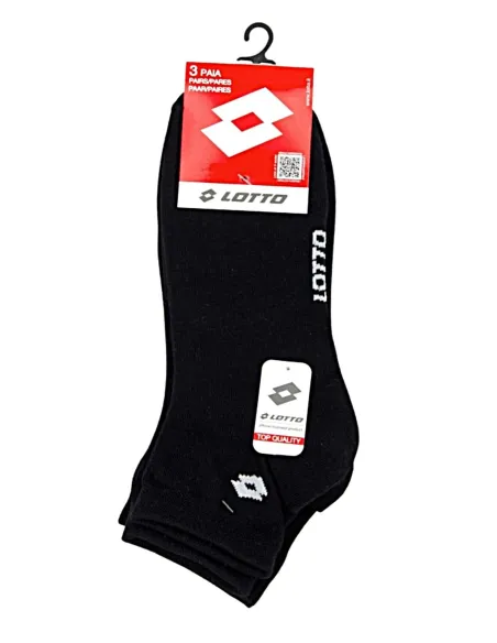 Pack 3 Calcetines Invisibles Lisos Lotto