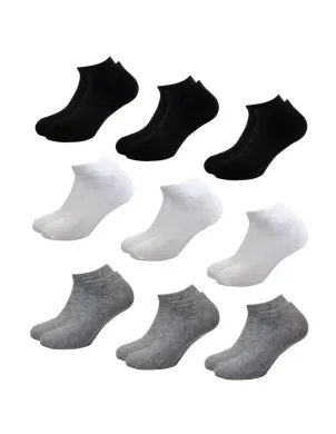 Pack 3 Calcetines Invisibles Lisos Lotto