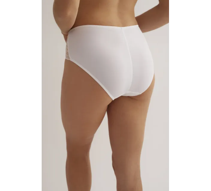 Braga Midi Microfibra Con Encaje