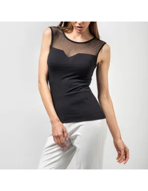 Camiseta Tirante Ancho Transparencia