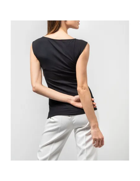 Camiseta Tirante Ancho Transparencia