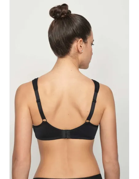 Sujetador Nuria Con Aros Y Microfibra Copa C.