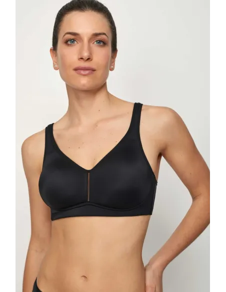 Sujetador Nuria Con Aros Y Microfibra Copa C.