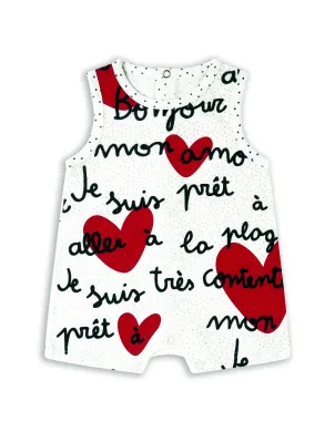 Pelele M/C Bonjour