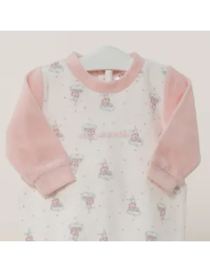 Pelele Bebe Terciopelo M/L Niña 2