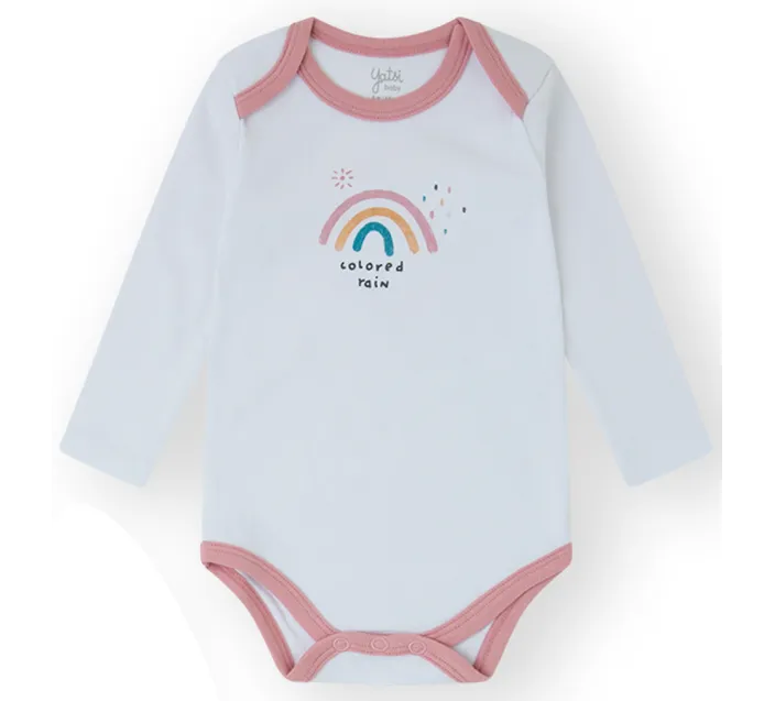 Pack 2 Bodis Bebe M/Larga Rainbow