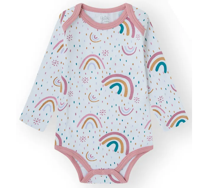 Pack 2 Bodis Bebe M/Larga Rainbow