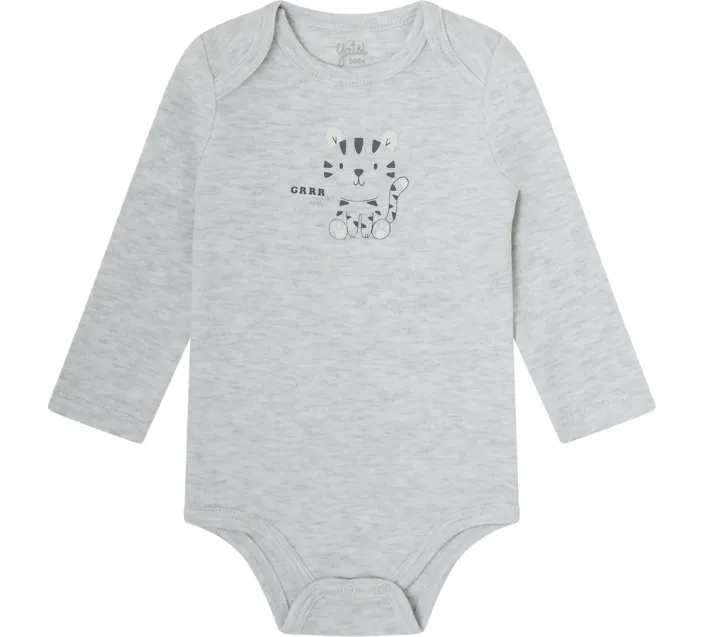 Pack 2 Bodis Bebe M/Larga Tiger