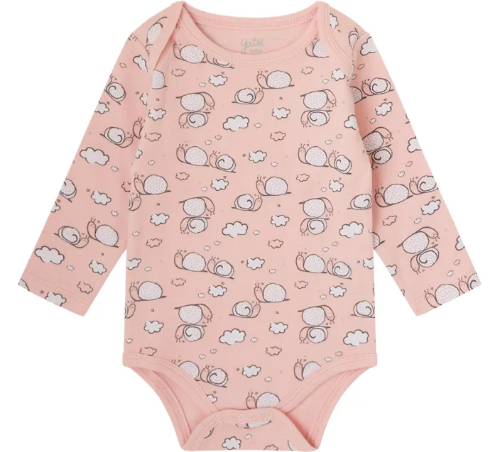 Pack 2 Bodis Bebe M/Larga Snail Pack 2 Bodis Bebe M/Larga Snail