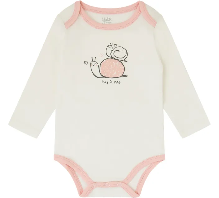 Pack 2 Bodis Bebe M/Larga Snail Pack 2 Bodis Bebe M/Larga Snail