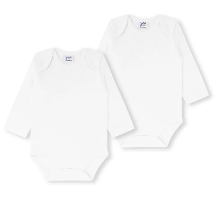 Pack 2 Bodis Bebe M/Larga Basic