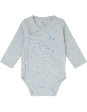 Pack 2 Bodis Bebe Cruzado M/Larga Recien Nacido Star 2