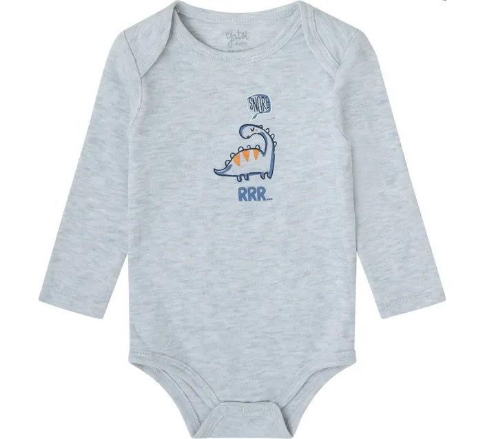 Pack 2 Bodis Bebe M/Larga Bluedino