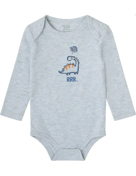 Pack 2 Bodis Bebe M/Larga Bluedino