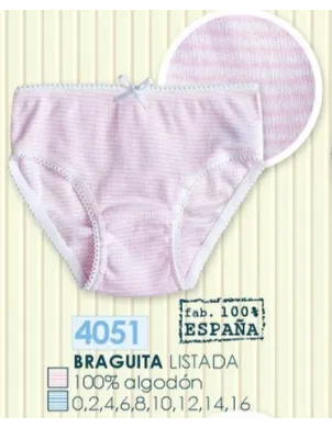 Braguita Individual Listado 2