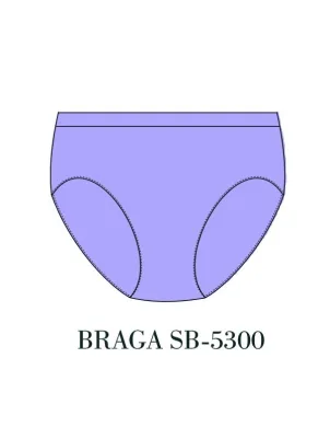 Braga Sra Algodon Sin Costuras 2