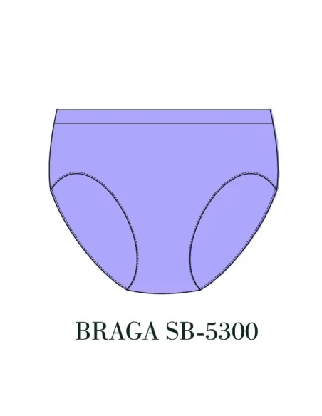 Braga Sra Algodon Sin Costuras