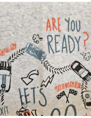 Pelele M/Larga Tundosado Let'S Go 2