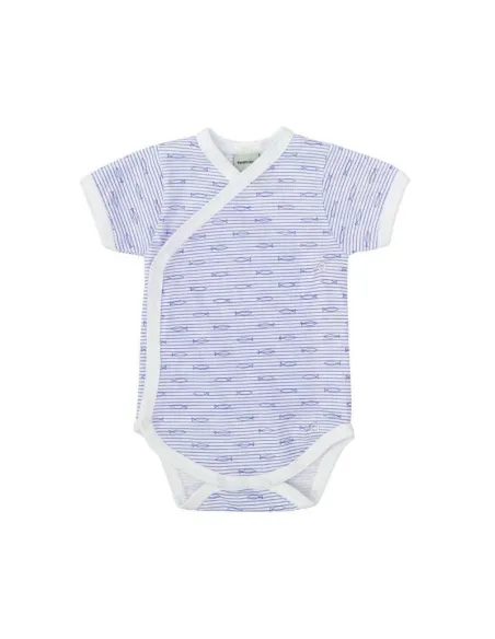 Body Recien Nacido Cruzado M/C Coral