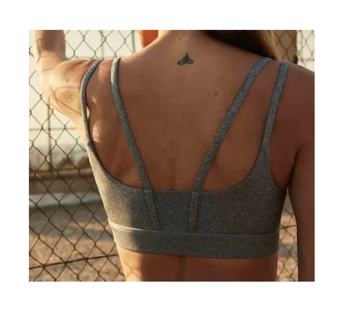 Sujetador Deportivo Doble Tirante