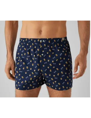 Boxer Cro De Tela Algodón Est. Beer 2