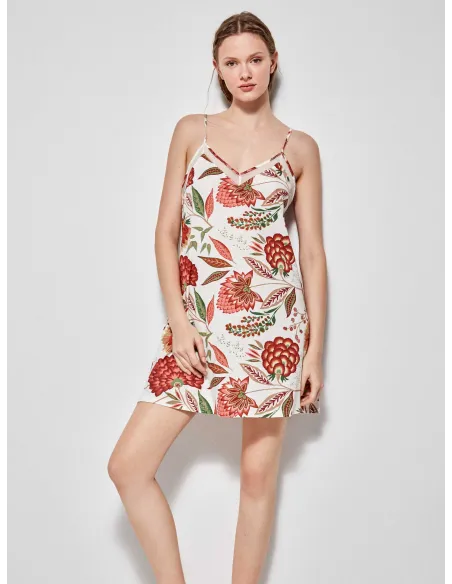 Camison Sra Tirantes Corto Estampado