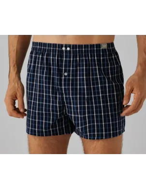 Boxer Cro De Tela Abrt. Frontal Est. Cuadros 2