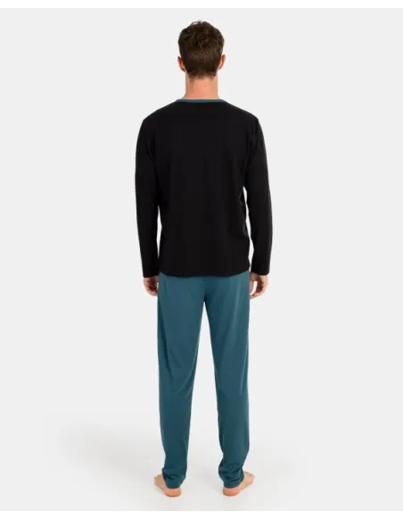 Pijama Cro Negro Invierno